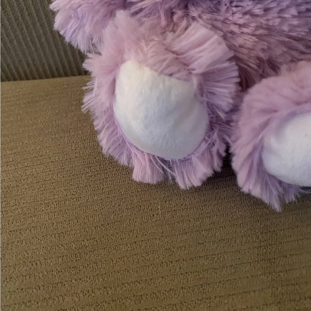 Warmies Purple Plush Hippo Toy - Picture 4 of 16
